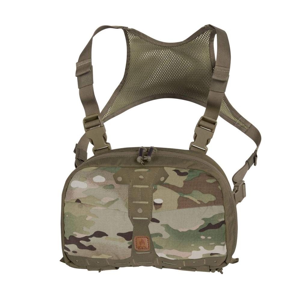 Chest Military Tactical Body Outdoor Chest Chest Green Helicon-Tex Bag, Bag, Airsoft, Camping, Mountaineering, Hiking, Fishing, Rig, Pack, Numbat,