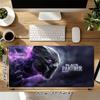 1Pc Black Panther Power Gaming Mouse Pad Keyboard Desk Mat Non-slip Rubber Lock Edge Waterproof Computer Mousepad for Office Home Decor S1554