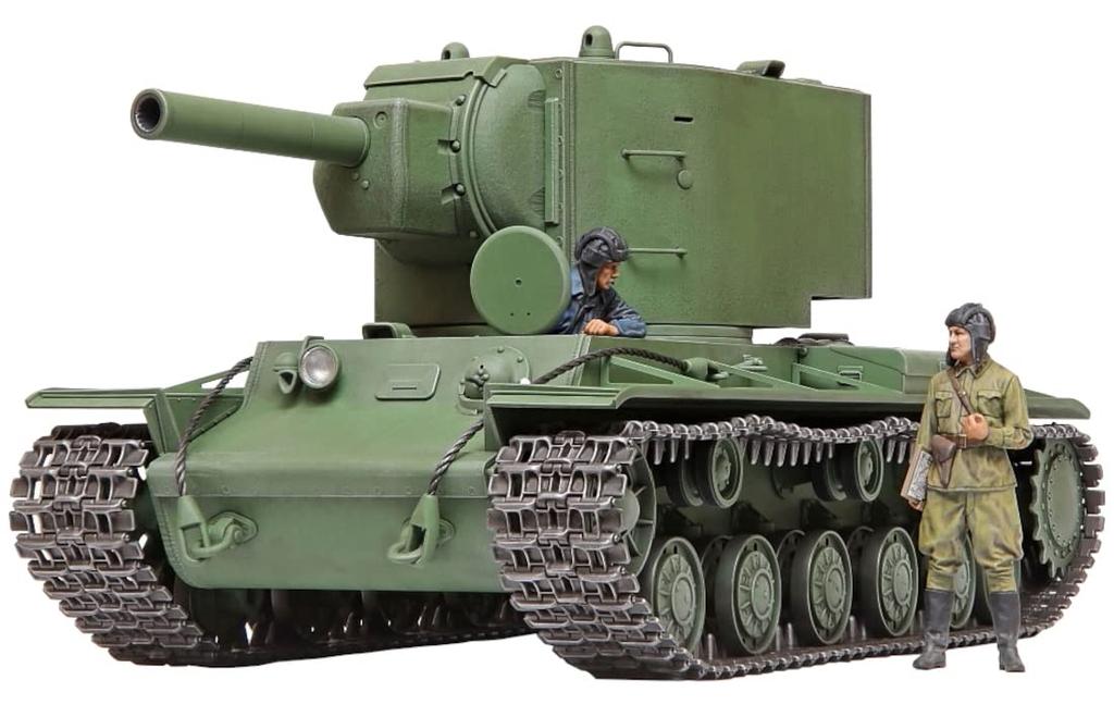 TAMIYA Military Miniature Series Soviet Heavy Tank Plastic Model 35375 Molding Color 1/35 No.375 KV-2 35375-000