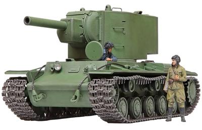 Tamiya Серия военных миниатюр 375 Советский тяжелый танк Пластиковый модельный набор 35375 Цвет 1/35 Нет. КВ-2 (Формованный 35375-000)