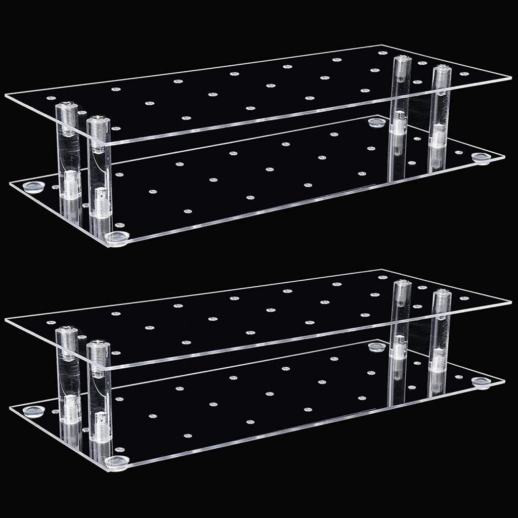 Акриловая подставка для кейк-попсов, 20/21 отверстие, прозрачный держатель для леденцов для свадеб, Рождества, дней рождения, Хэллоуина, конфетный декор