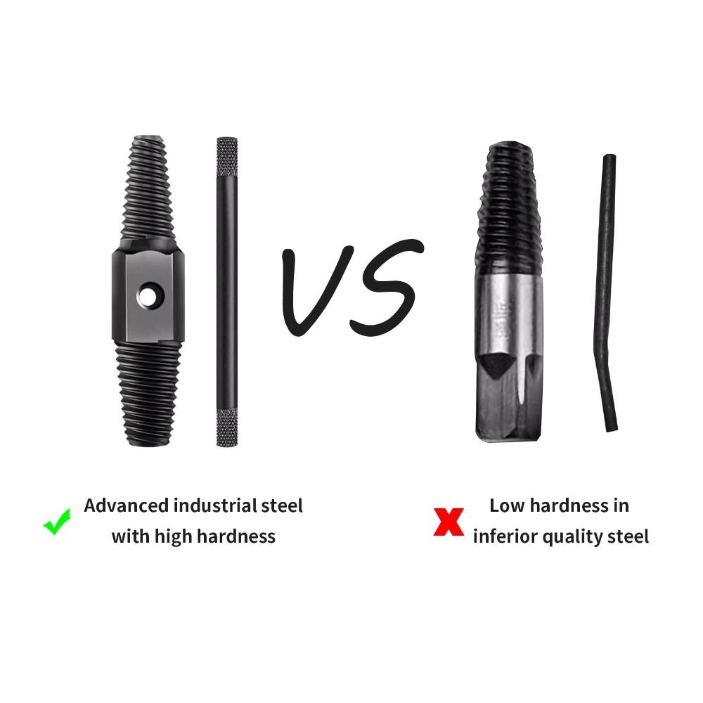 Tap Faucet Triangle Valve Broken Wire Extractor Damaged Screw Double Head Pipe Bolt Remover