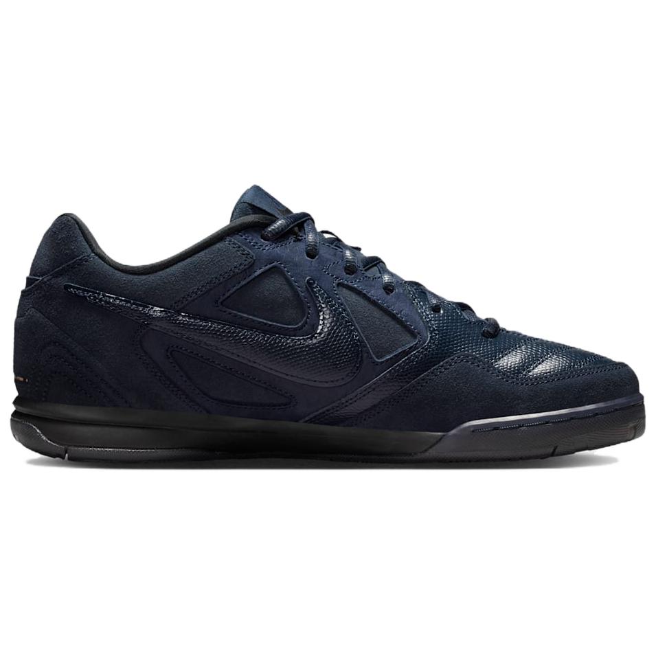 Nike Серия Gato Минималистичные Удобные Тонкая подошва Кожаные Дышащие Футбольные Бутсы Мужские кроссовки Черные IQ3403-475