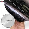 Carbon Fiber Warp Glossy Black Car Film Vinyl Auto Tuning Forged Carbon Fiber Vinyl Wrap Decals Car Stickers for Car Accessories
