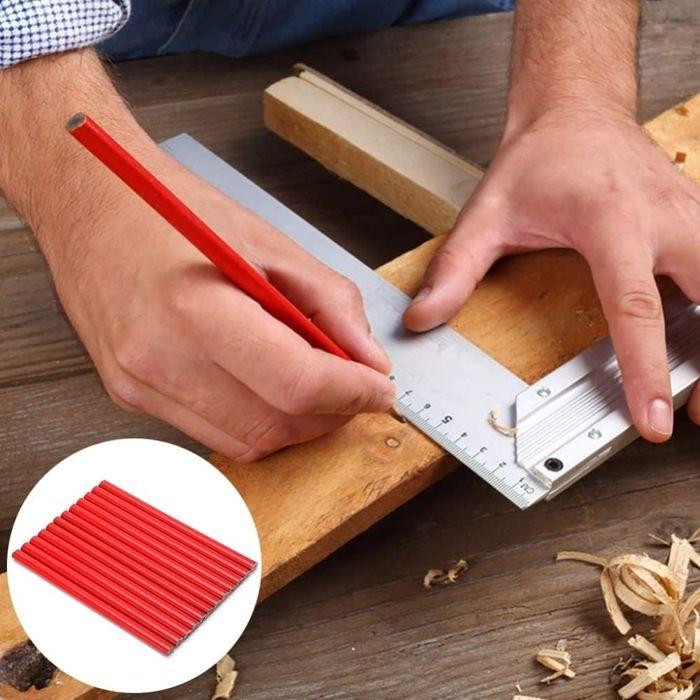 Карандаши плотника 17,5 см – Точная маркировка дерева &; Бетон Набор из 4