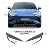 Для BYD Sealion 7 EV 2024 2025 2 шт. Предварительно вырезанная Защитная пленка для фар автомобиля Пленка для ремонта автомобиля Прозрачная Дымчато-черная Наклейка из ТПУ