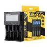 LiitoKala lii-PD4 LCD 3.7V 1.2V 18650 26650 16340 14500 10440 18500 Li-Ion IMR LiFePO4 NiMH / NI-Cd Аккумулятор 4-слотовый Зарядное устройство
