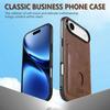 AZNS K1 Series For iPhone Air Case Calf Texture Anti-Drop PU+TPU Phone Cover