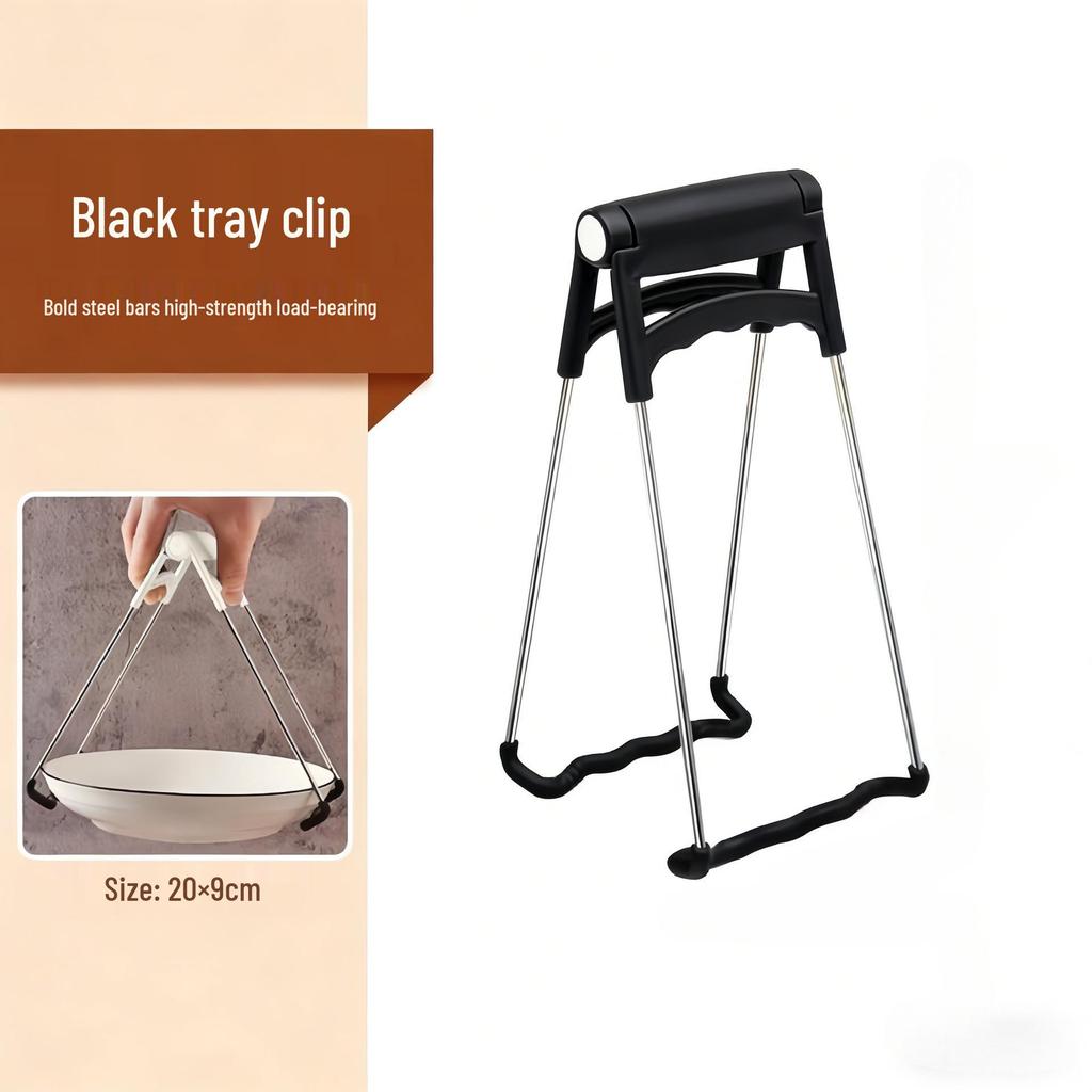 Anti-Scald Non-Slip Silicone Bowl and Plate Lifter Clip