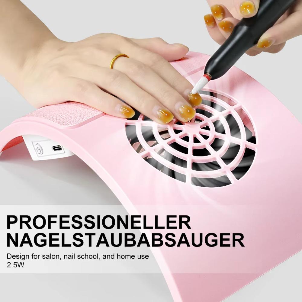 Powerful Nail Dust Collector Electric Polishing Special Dust Collector for Manicure Machine