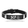 Особые условия содержания SCP Foundation Спортивные повседневные браслеты из нержавеющей стали Браслет для женщин и мужчин Ювелирные изделия Крутой браслет в подарок