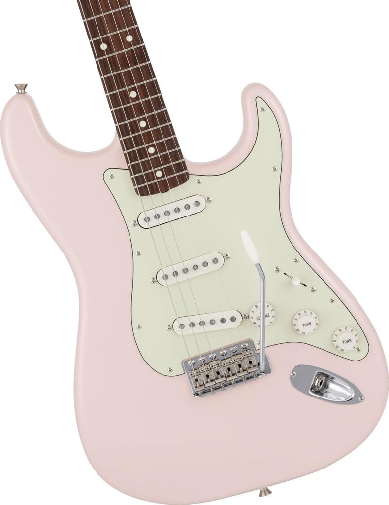 Fender/Made in Japan Traditional 60s Stratocaster Rosewood Fingerboard Shell Pink
