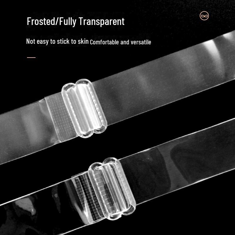 Невидимые нескользящие эластичные бретели для бюстгальтера для женщин