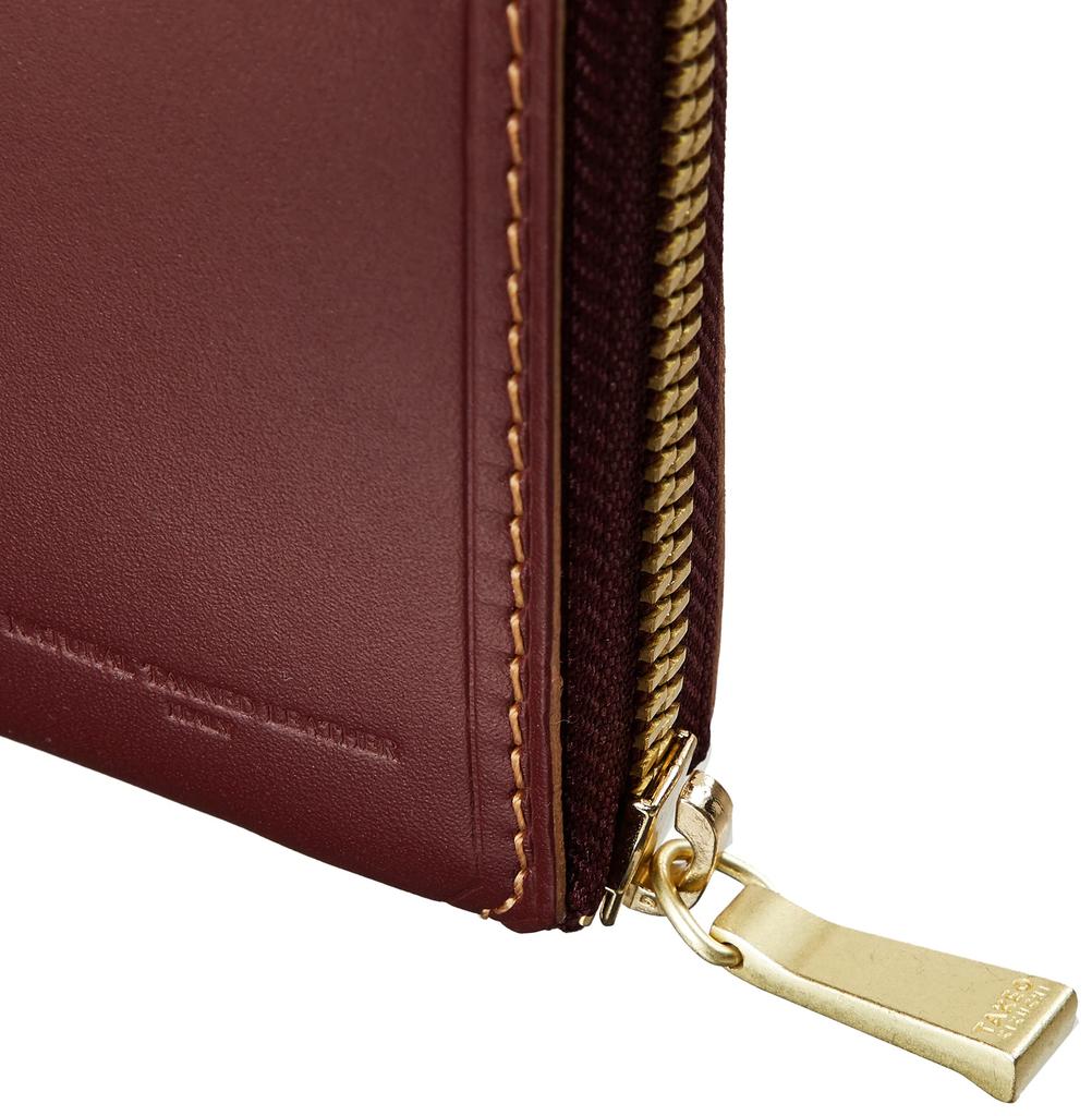 Long Wallet TK Surface Accessory Bordeaux [Takeokikuchi] Men's