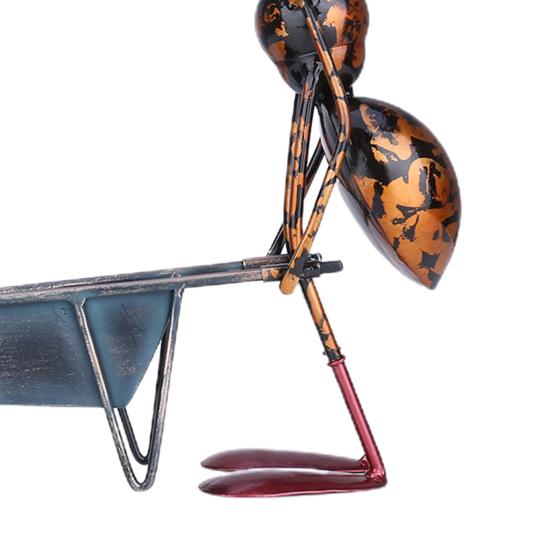 Подставка для муравьев Декоративная Интересная Изысканная Кованая Железная Садовая Статуя Муравья