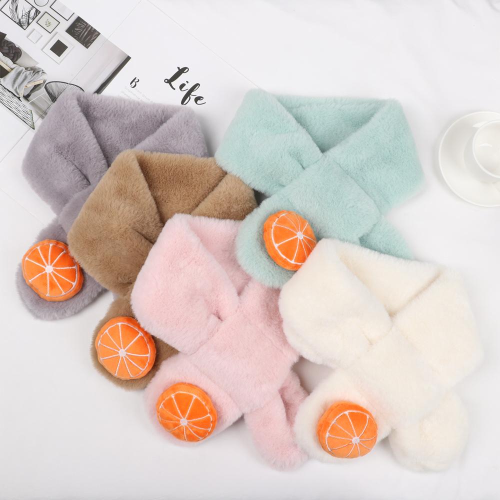 Мальчики Девочки Сохраняйте тепло Воротник Утолщение Детские Шарфы Шейный платок Шарф для малышей Детские Шали