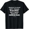 Stock Car Sprint Car Racing Funny Dirt Track Racing Race T-Shirt