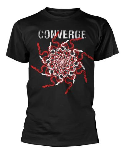 Унисекс рубашка Хлопок Оверсайз Большой размер Хардкор Панк Метал De Converge Змеи S-4xl