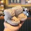 Winter Velvet Baby Shoes - Non-Slip, Soft Sole, Cotton Prewalker for Boys & Girls
