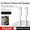 100W Super Fast Charge Cable Colorful Type-C To C Braided Data Cable Support Fast Charging For IPhone17 Xiaomi17 Samsung Huawei