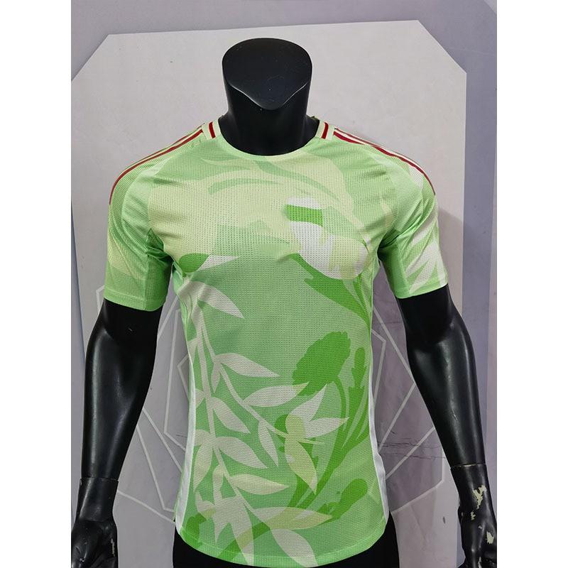Mens Italy National Team Away Soccer Jersey Short Sleeve Breathable Bamboo Fiber Football Shirt Adult Fall