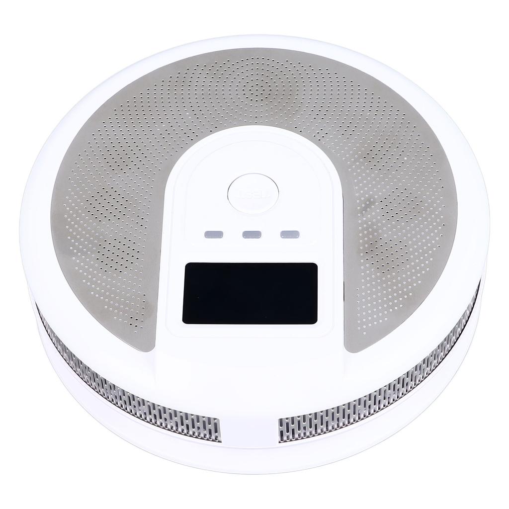 2 в 1 Детектор дыма с питанием от батареи Эффективное обнаружение Интеллектуальный датчик напоминания для дыма