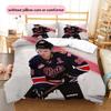 Connor Bedard Pattern Bedding Home Decoration Birthday & Festival Gift (1 * duvet cover + 2 * pillowcase, without core)