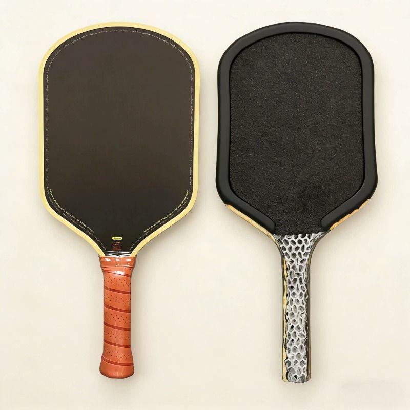 Elongated Pickleball Paddle T700 Carbon Fiber 5th Generation Dual Density Foam Core Pro Racket