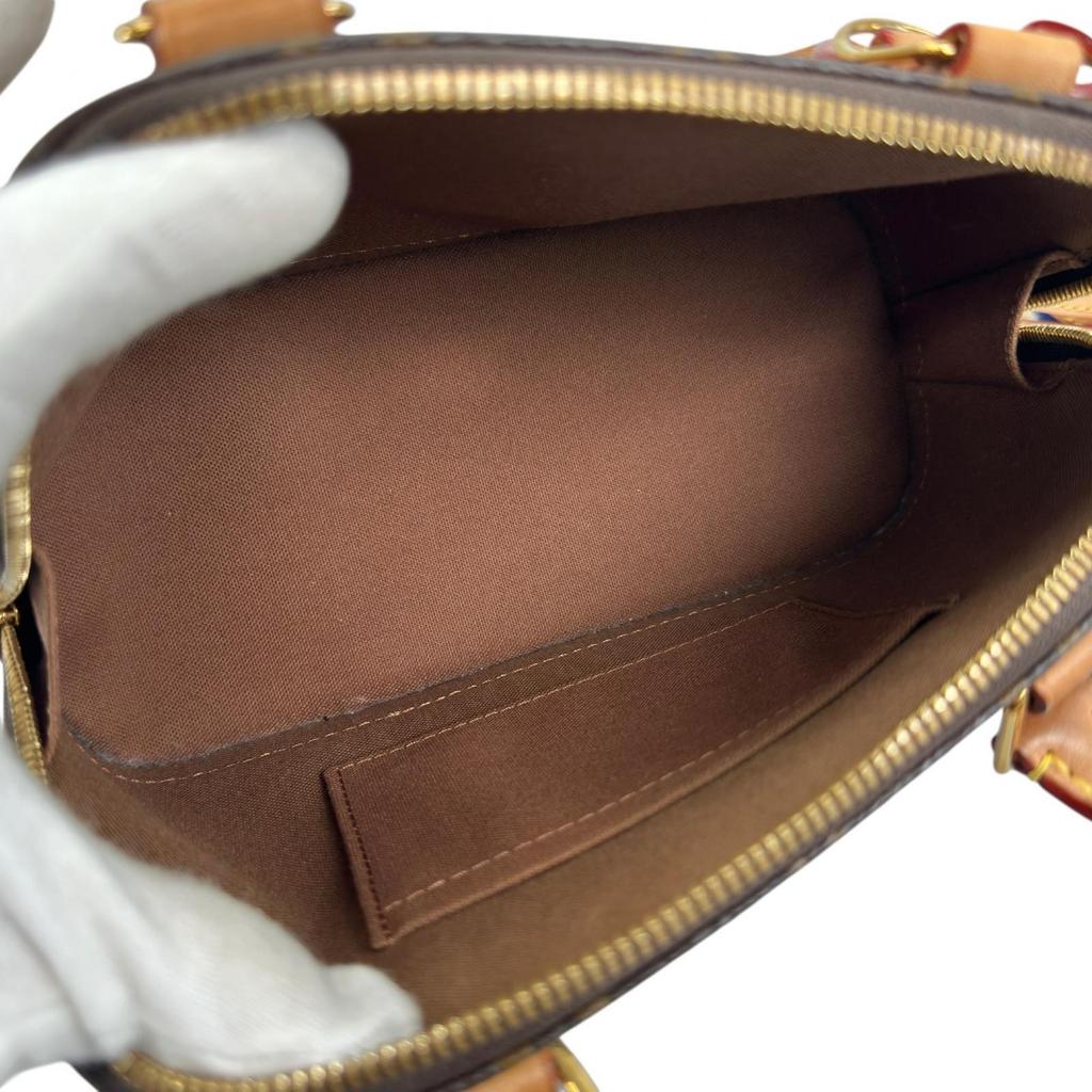 Louis Vuitton Сумка Alma BB M53152 Коричневая Женская 2WAY б/у
