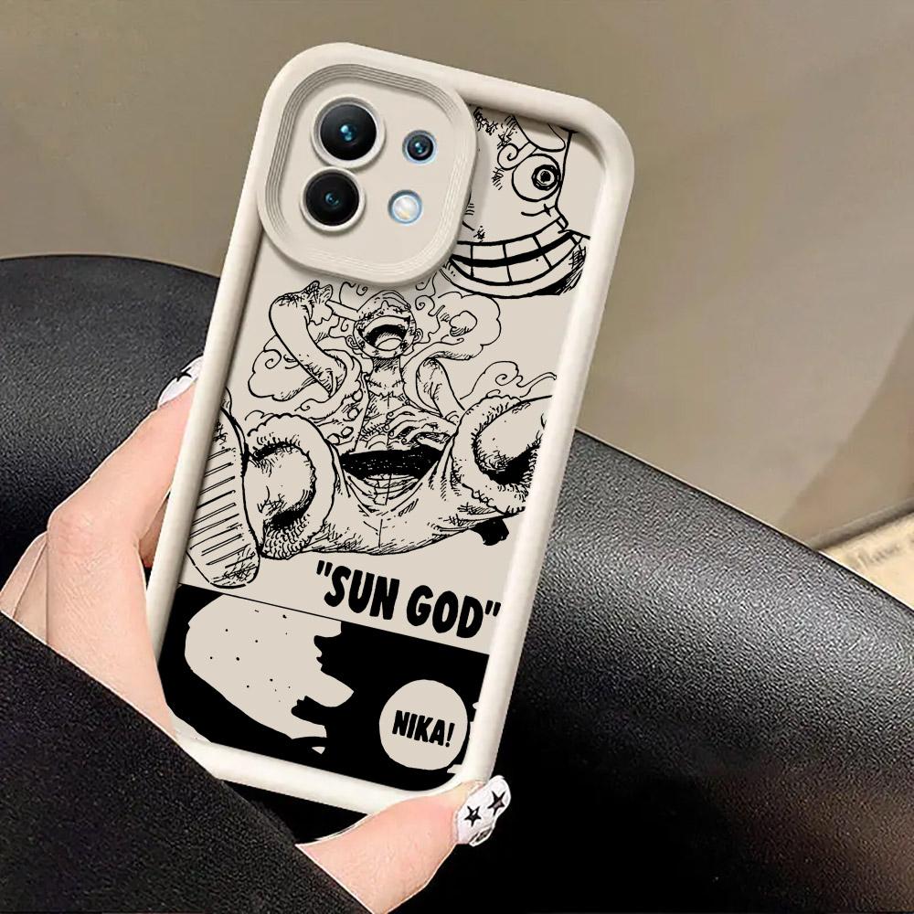 ONES PIECES Straw Hat Luffy Silicone Case For Xiaomi 15T 14T 13T Pro 15Ultra 17Pro Max Poco F7 X7 X6 F5 M6 M7 Pro 5G Phone Cover