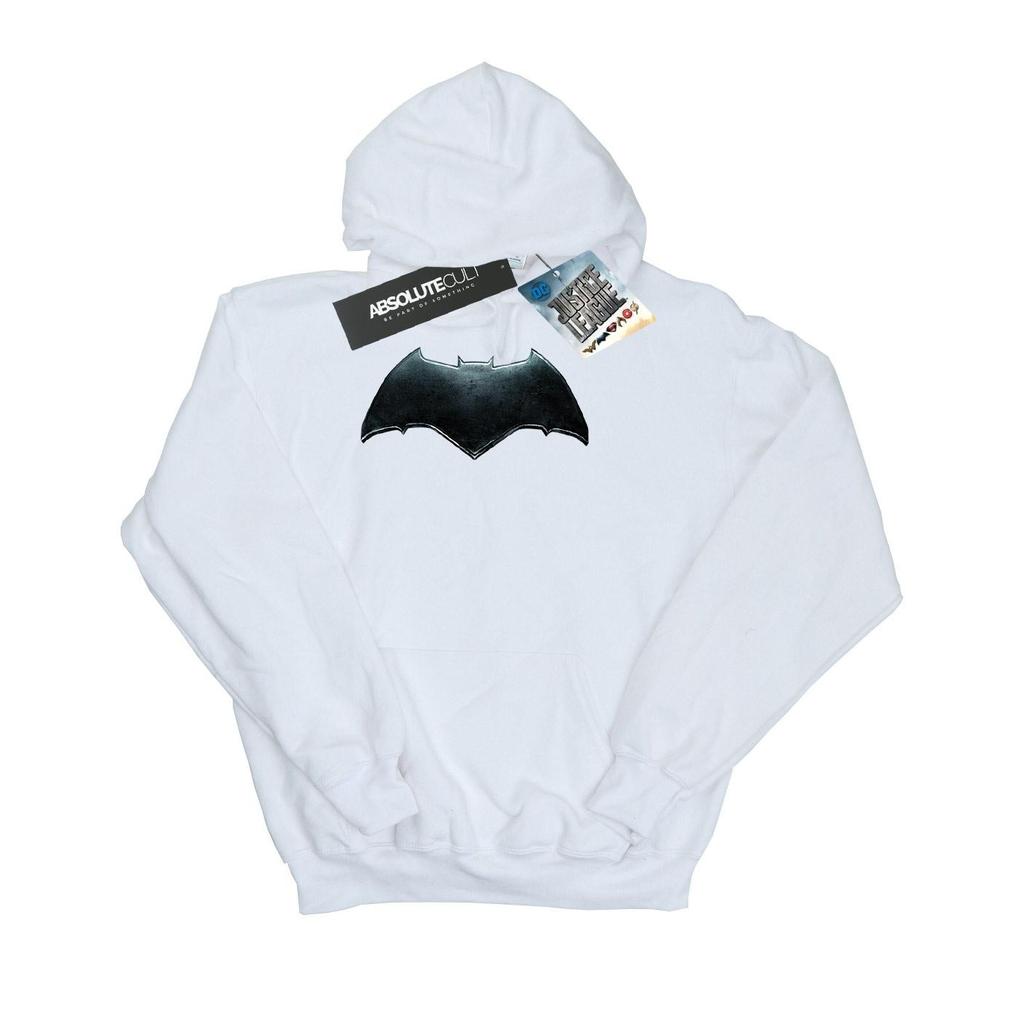 DC Comics Womens/Ladies Justice League Movie Batman Emblem Hoodie