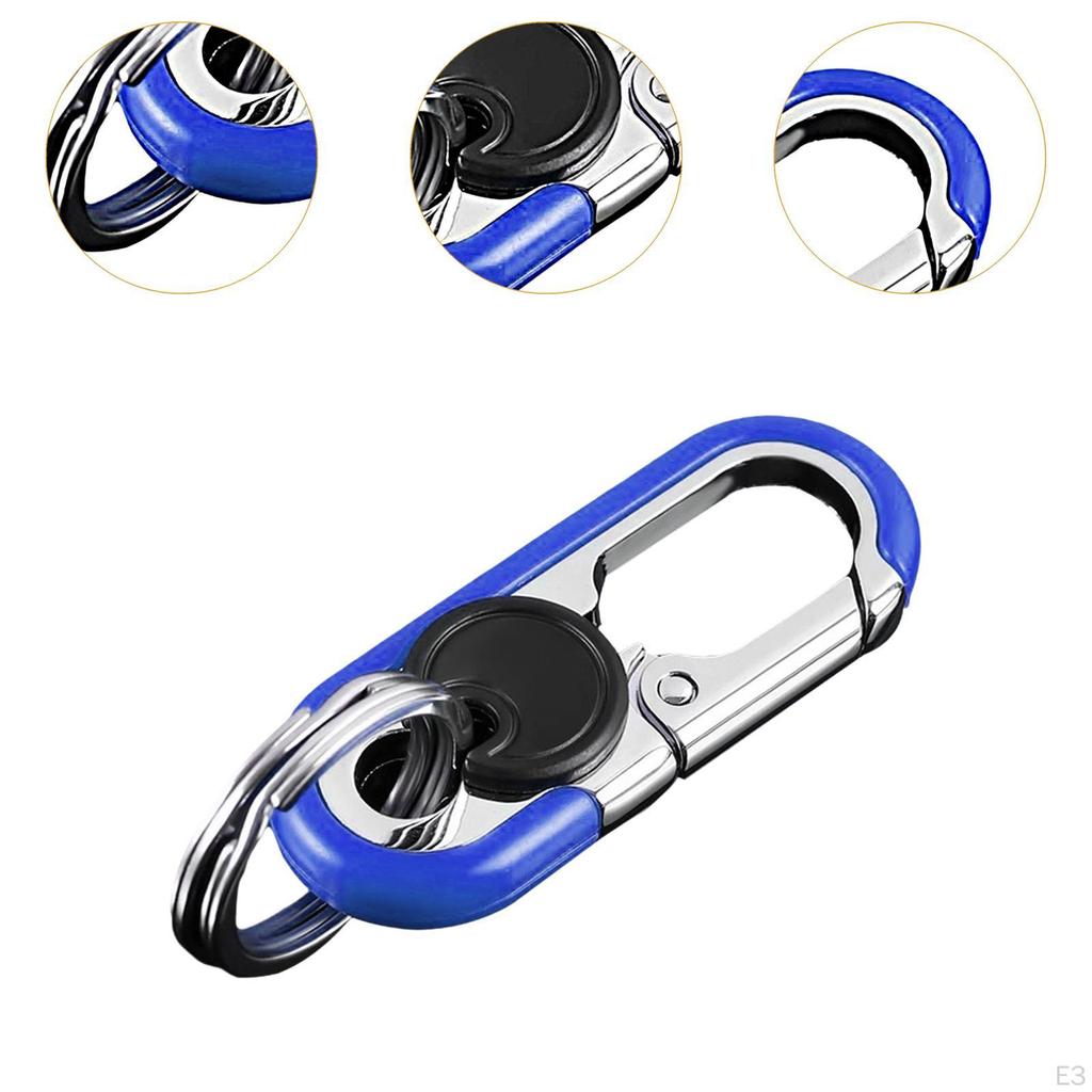 Men's Car Key Chain, Creative Zinc Alloy Keychain for Men