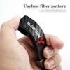 Carbon Fiber Leather Keyrings Car Keychain Accessories For Mitsubishi Ralliart Outlander Jinxuan Lancer Ex Galant Attrage Pajero