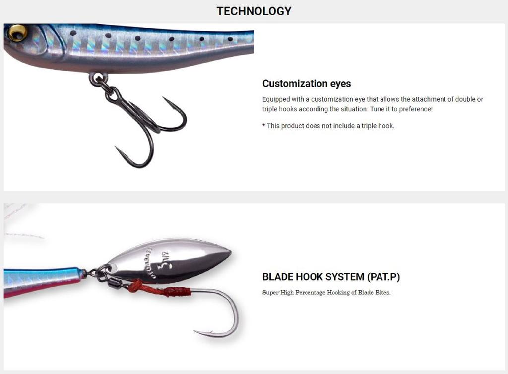 Megabass Металлическая приманка Makippa 50 грамм Тонущая приманка Синий Розовый (0045)