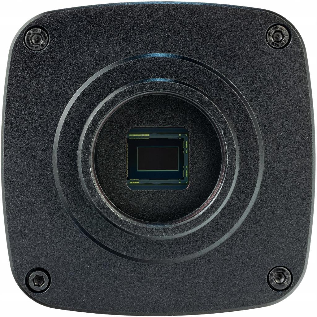 Rosfix Kamera Mikroskopowa VEGA PRO KMVP-HDMI-USB 4K 60FPS – Sensor Sony CMOS 8.42MP | HDMI + USB | C-Mount | CNC Aluminium | Pomiar | Zapis USB