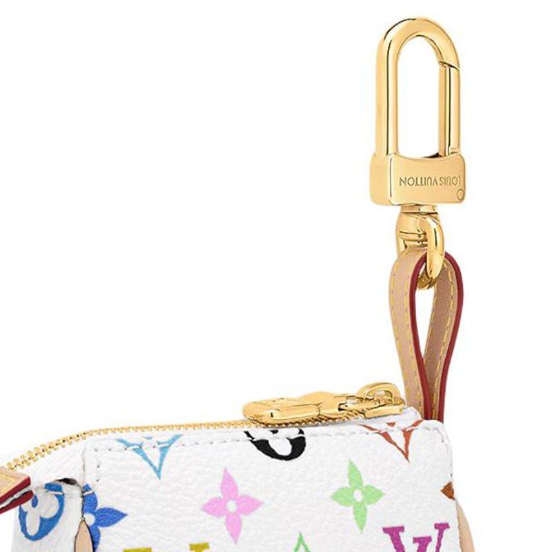 LOUIS VUITTON X Takashi Murakami Micro Pochette Monogram Multicolor White Multicolored M02460
