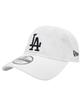 9TWENTY Cross Strap Washed Cotton MLB 2018 Model Classic Low Yankees Free Light White X Black [New Era] Men's Cap, Embroidered, Cap, Size, (LA)
