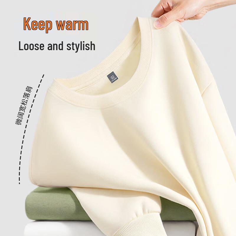 LUKKEN Men's Fleece-Lined Pullover Sweatshirt