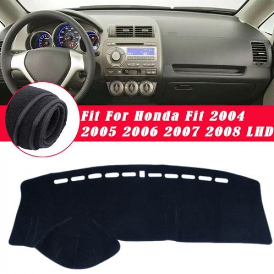 Dashboard DashMat Cover Pad Sun Protector Mat Fit For Honda FIT 2004-2008 LHD