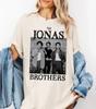 Футболка к 20-летию Jonas Brothers, Ретро-футболка Jonas 90-х, Живя мечтой