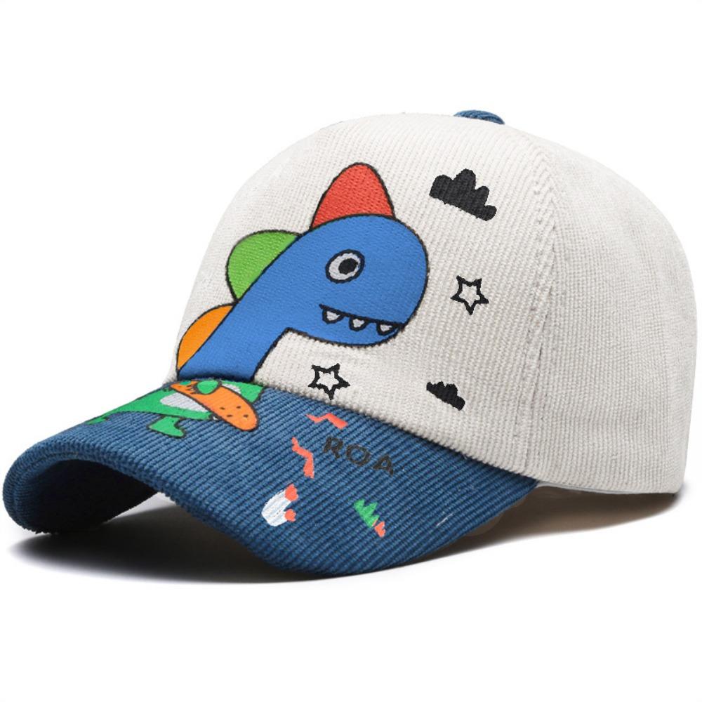 Four Seasons Baseball Cap Color-Blocked Sun Hat Cartoon Visors Cap  Outdoors