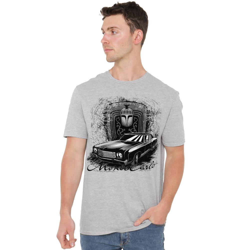 Chevrolet Unisex Adult Monte Carlo Drawing T-Shirt