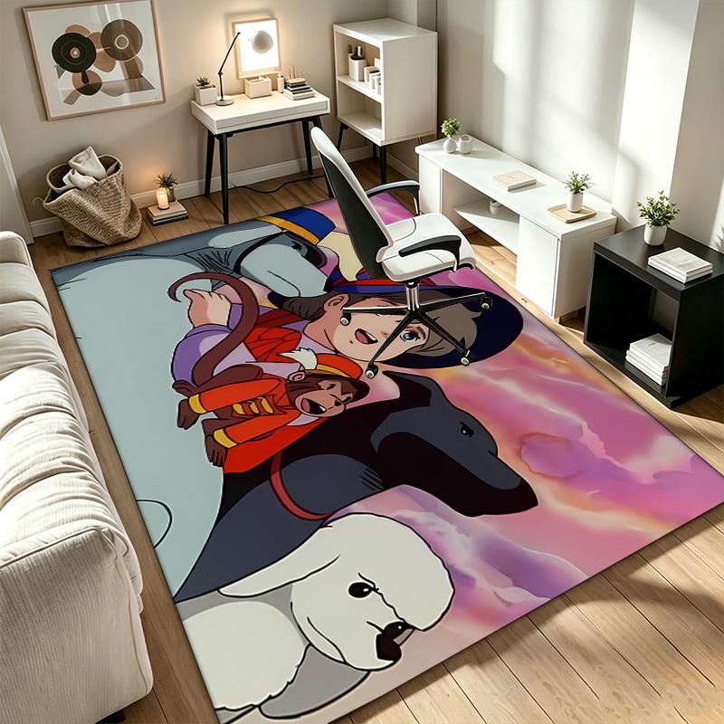 Ie Naki Ko Remi A rug suitable for office chair areas living rooms and computer desks perfect for home offices and an ideal holiday gift