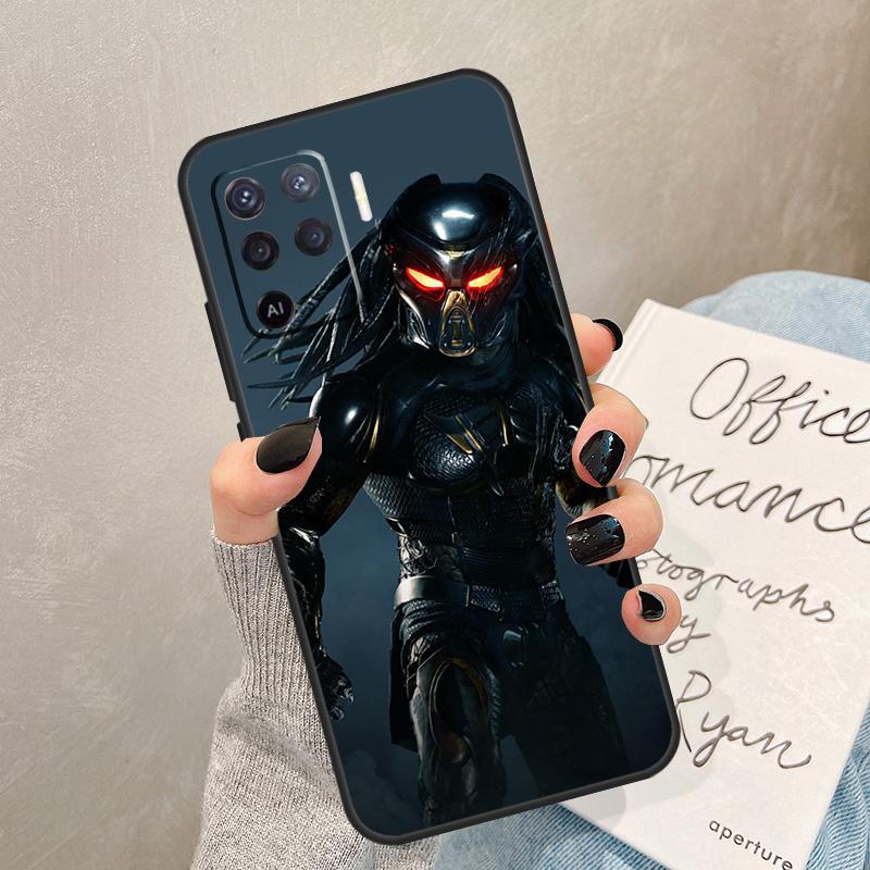 Чехол Alien Vs Predator для Oppo A54 A74 A94 A17 A57 A77 A76 A16 A96 A18 A60 A80 A40 A38 A58 A78 A98 A15 A5 Pro