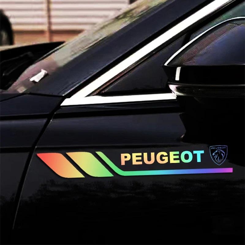 Suitable for Peugeot 206 207 208 F307 308 3008 2008 508 body stickers door modification stickers to decorate and cover scratches