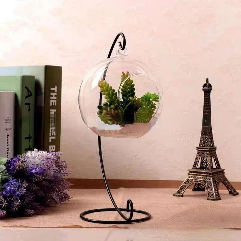 Настенный шар, стеклянная ваза, террариум, гидропонное растение, декоративная бутылка, микроландшафт, стеклянный домашний декор, подсвечник своими руками