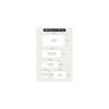 8-Year Towel Hand Towel, Square 34x35cm, Milky Beige, Set of 20 [Courier Delivery]