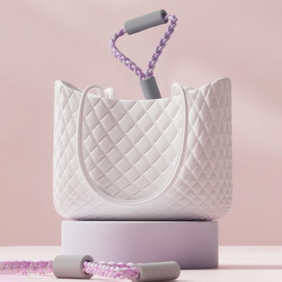 Фитнес-лента сопротивления Figure 8 с противоскользящей ручкой для переноски мужчин и женщин