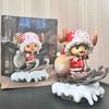Рождественская фигурка Чоппера из One Piece, кукла Чоппера с острова Торт, анимация One Piece, периферийная модель, украшение, подарок