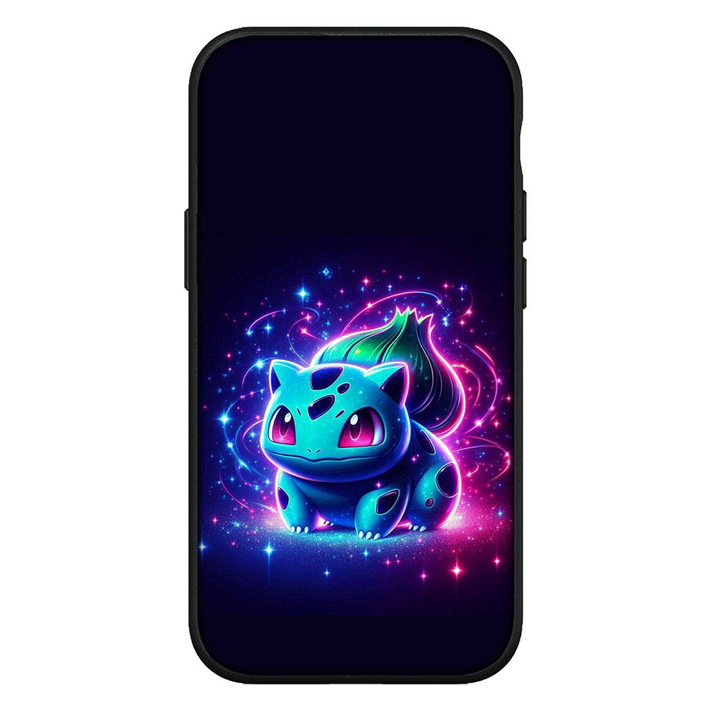 Чехол для iPhone 16 15 Xiaomi Redmi Note 14 13 12 11 Pro Max X 8 16e Samsung Galaxy S25 S24 S23 Moto OPPO Huawei Pokemon Pikachu Bulbasaur Phone Case